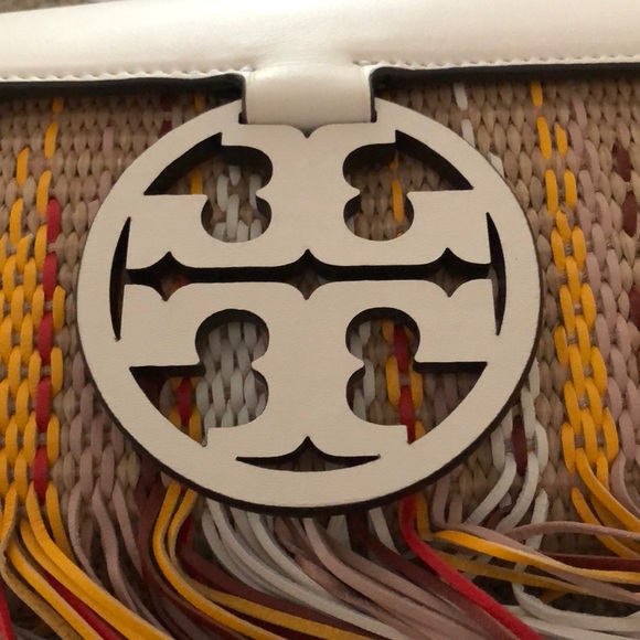 New Tory Burch Miller fringe clutch - Picture 6 of 11